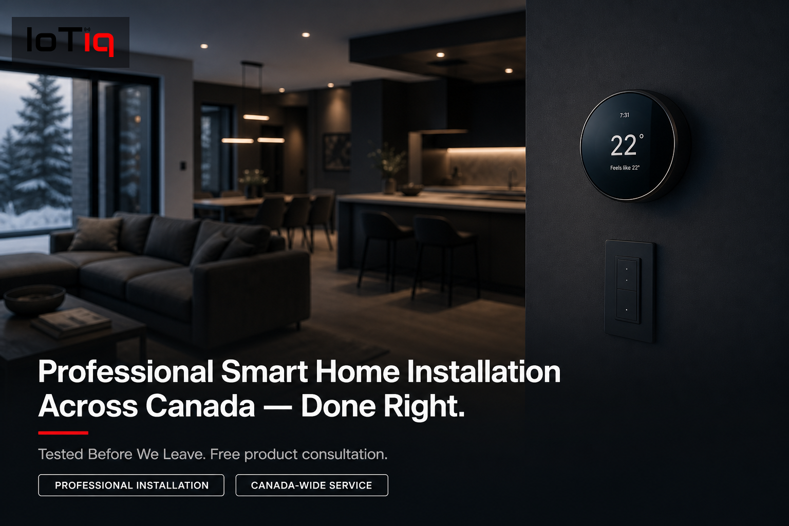 Free smart home product consultation and assessment