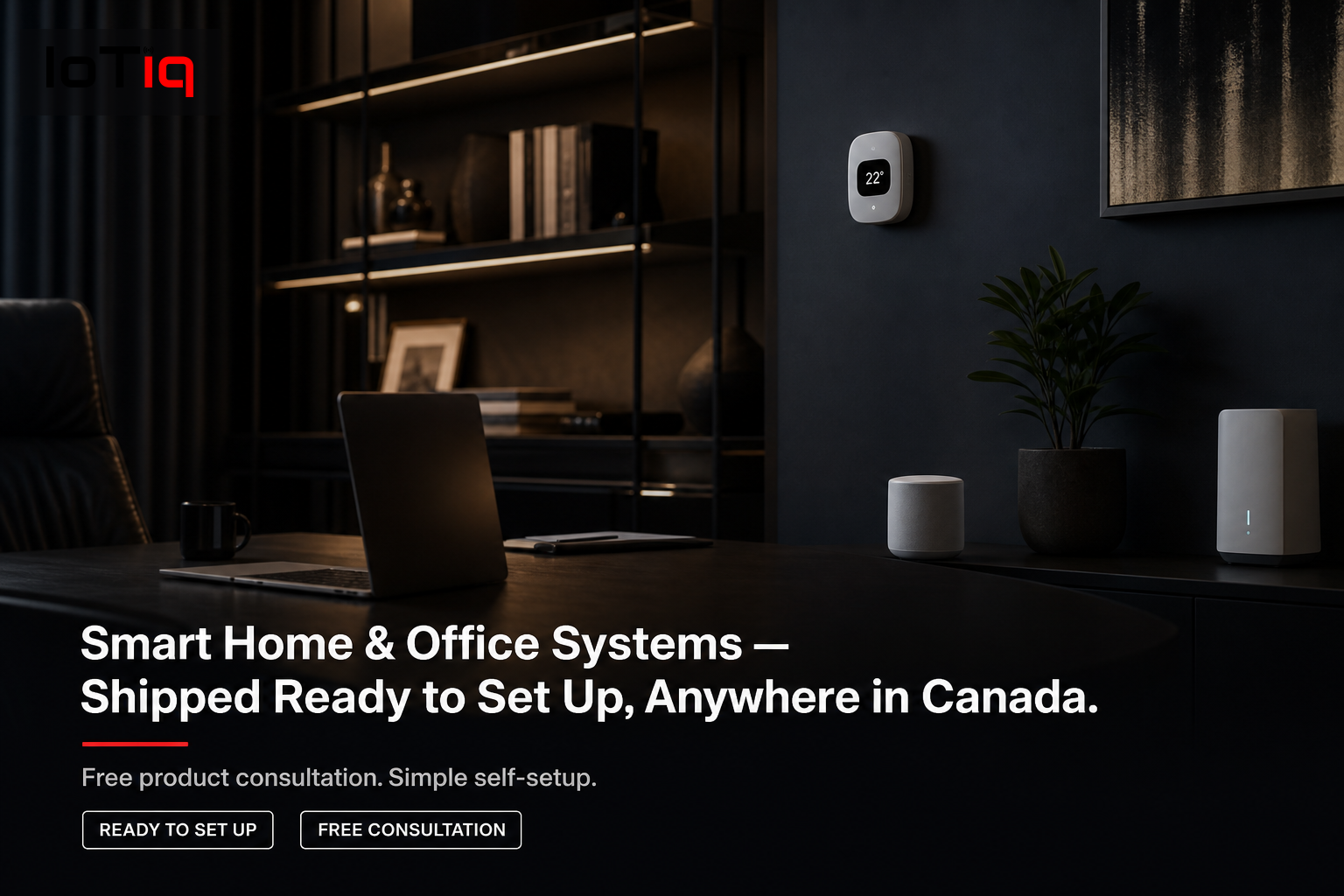 Written smart home product quote presented to a Canadian homeowner